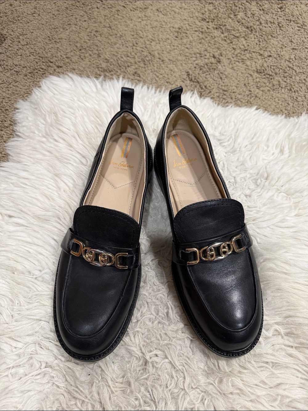 Sam Edelman Christy Black Leather Loafer Women's Size 9.5M - Picture 9 of 10